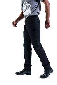 Pantalon Black Label Biker Urban Negro
